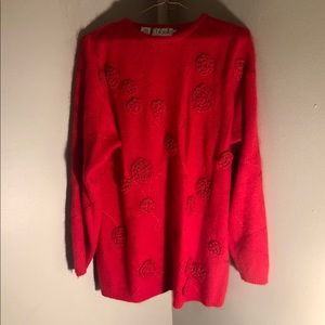 Angora lambswool sweater